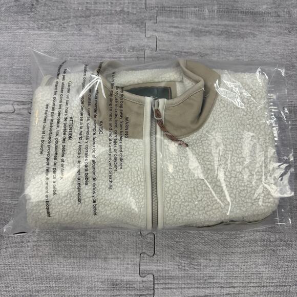 Howler Brothers Men’s S Chisos Fleece Jacket Oatmeal Cream Hiking Outdoor EUC - Picture 13 of 15